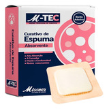 Curativo De Espuma Absorvente E Borda 10x10cm Missner C/10un