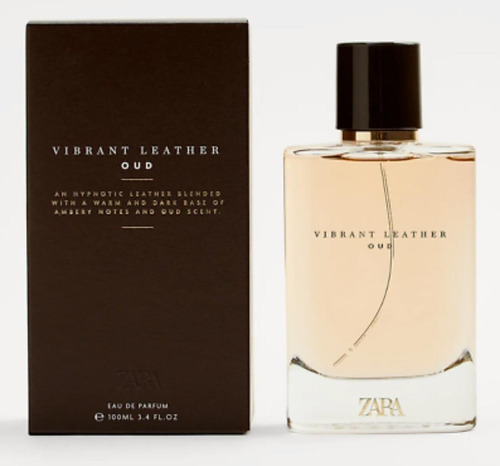 Perfume Zara Vibrant Leather Oud X 120 Ml  Original