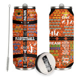 Jdeifkf Vaso De Baloncesto De Viaje Con Tapa, Taza De Cafe A