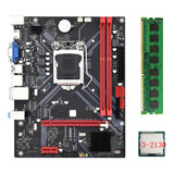 Placa Base De Escritorio B85m Vhl +cpu I3-2130 +1 Ddr3 1600