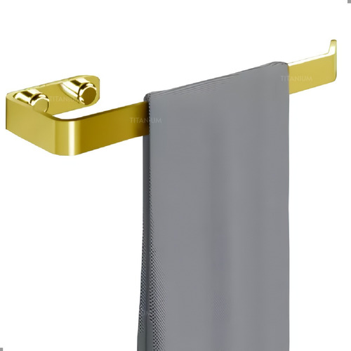 Suporte Porta Toalha De Rosto Quadrado Dourado Standard