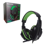 Fone De Ouvido Headset Gamer Multilaser P2/cabo Nylon Ph123