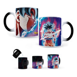 Taza Mágica Goku Ultra Instinto Dragón Ball