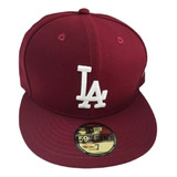 Gorra New Era Original Dodgers De Los Ángeles Guinda 