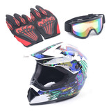 Dot Motocross Helmet Youth Kid Adult Dirt Bike Off Road  Lvv