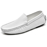 Zapatos De Cuero Casual Moda Hombre Trabajo Boda Mocasines