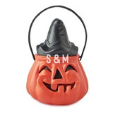 Caramelera Con Tapa Calabaza Halloween