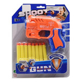 Pistola De Dardos Jueguete Lanzador Tipo Nerf Con 11 Pcs 