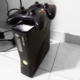 Xbox 360 Color Negro + 2 Controles + 3 Juegos Originales