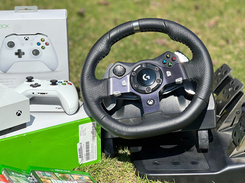 Volante Logitech G920 Pc O Xbox Compatible Como Nuevo
