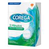 Corega Tabs 30 Tabletas Efervescentes Limpia Protesis Dental
