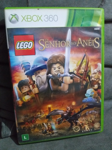 Jogo Lego O Senhor Dos Aneis Xbox 360 Mídia Física Original 