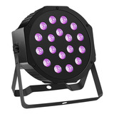 Cañon De Leds 18x3  Par Audio Rítmico Fiestas, Multicolor