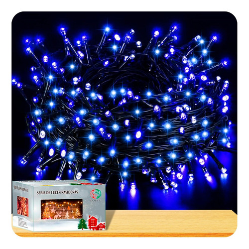 Serie Luces Navideñas Multicolor 16m Tipo Cerillo 1000 Leds