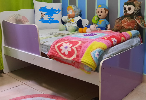 Quarto Infantil, Cama Minie+berço Cama+colchões+cômoda