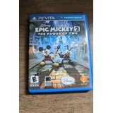 Jogo Ps Vita Epic Mickey 2 Psvita Legenda Pt Br