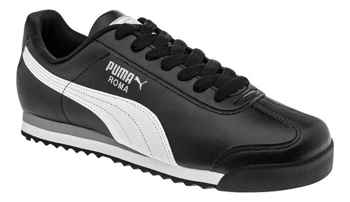 Tenis Roma Caballero Puma 353572-11 Negro 25-29 *61544 S3