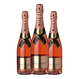 Pack De 3 Champagne Moët & Chandon Niro Luminous 750ml