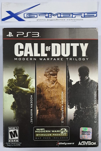 Call Of Duty Modern Warfare Trilogy Ps3 Usado Físico