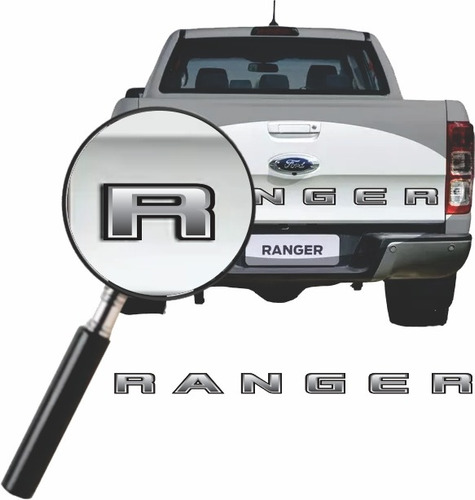 Calcomania Personalizada Para Porton Trasero Ford Ranger 