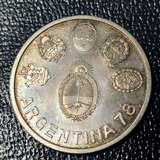 Argentina 2000 Pesos, 1978 Fifa 1978 Plata 900 Km#79 - 1131