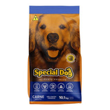 Ração Special Dog Carne 10,1kg Alimento Premium