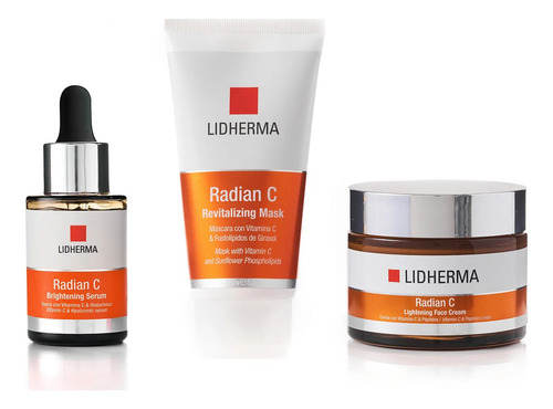 Radian C Lidherma Kit Completo De Vitamina C Revitalizante
