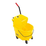 Carro Estruja Mopa C/ Escurridor 25 Lt. Amarillo