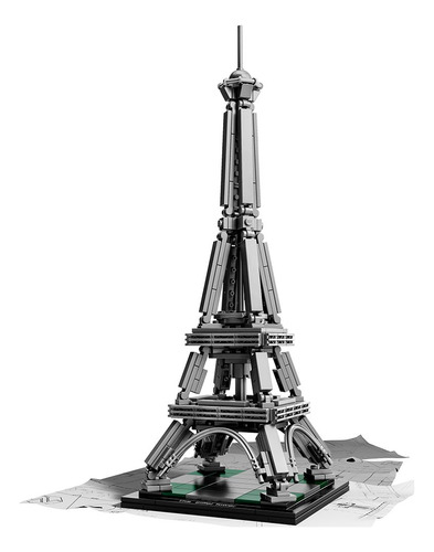 Torre Eiffel En Lego El Personaje Del Nombre Transforma Unid