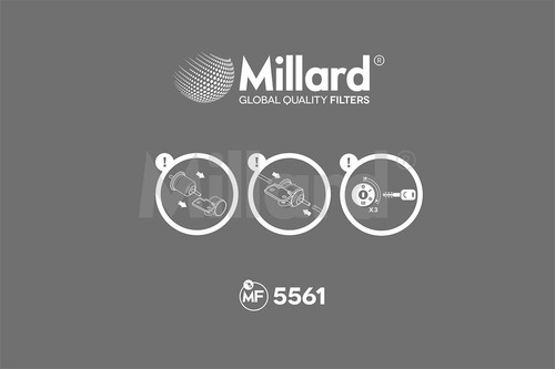 Filtro Gasolina Millard Mf5561 Hyundai Santa Fe 31911-3a000 Foto 6