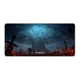 Mouse Pad Gamer 90x40cm Mousepad Xl Cementerio M56 Pg