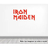 Vinil Sticker Pared 50cm Lado Iron Maiden Modld0065