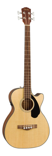 Bajo Electroacústico Fender Cb-60sce Bass, Natural Cantidad De Cuerdas 4 Orientación De La Mano Diestro