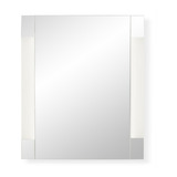 Espejo Moderno Luz Led Rectangular Maki Reflejar Baño 60x80