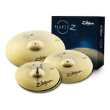 Kit 3 Pratos Bateria Zildjian Zp4pk 14 Hh 16 Crash Ride 20