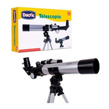 Telescopio Aluminio Con Trípode Escolar Dactic +8