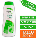 Talco Para Pies Family Set 200g Antitranspirante Gran Oferta