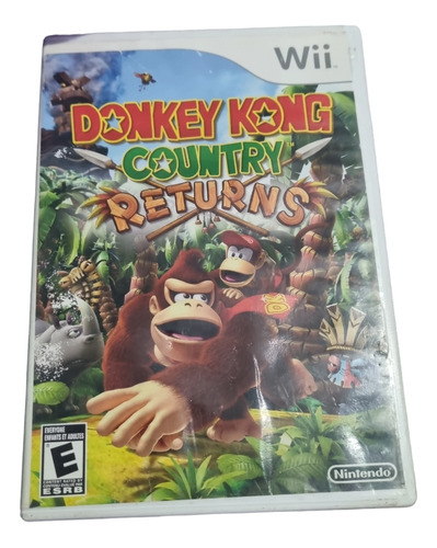 Donkey Kong Country Returns Wii Fisico