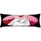 Cojin Almohada Larga Naruto Waifu Fondo Negro 45x110cm