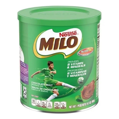 Chocolate En Polvo Milo 400g 2 Pack | Envío gratis