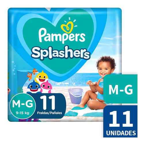 Pañales Pampers Splashers Para El Agua - Todos Los Talles