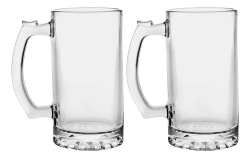 Vaso Jarro Chopp Cervecero De Vidrio 80x155mm 460ml X2.