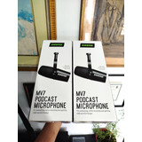 Kit 2x Microfones Shure Mv7 Dinâmico  