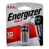 Pila Alcalina Aa Energizer Max X 2 Unidades