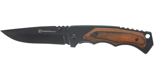 Cuchillo Navaja Plegable Smith & Wesson Tactico De 8.5  Ss