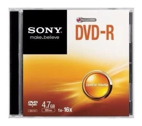 Dvd-r Sony,16x,once, Dmr475r4/m