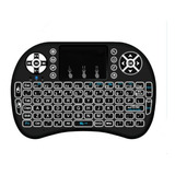 Mini Teclado Rii I8 Wireless Luminado Touchpad - Realengo