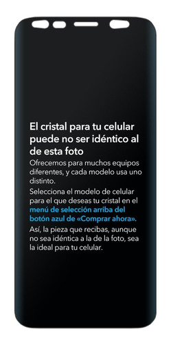 Cristal Curvo De Privacidad Galaxy S7 S8 S9 S10 S20 S21 Note