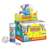 Caixa C/12 Bolha De Sabão Galinha Pintadinha - Brasilflex