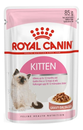 Alimento Royal Canin Feline Health Nutrition Kitten Instinctive Para Gato De Temprana Edad Sabor Mix En Sobre De 85g